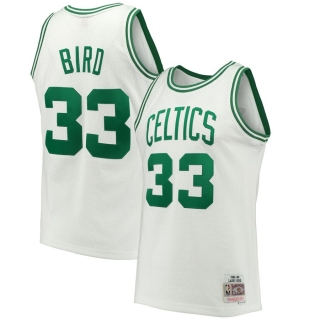 Boston Celtics Larry Bird Mitchell & Ness 1985-86 Hardwood Classics Swingman Jersey