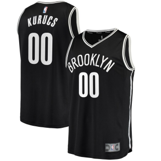 Brooklyn Nets Rodions Kurucs Fanatics Branded Fast Break Replica Jersey - Icon Edition