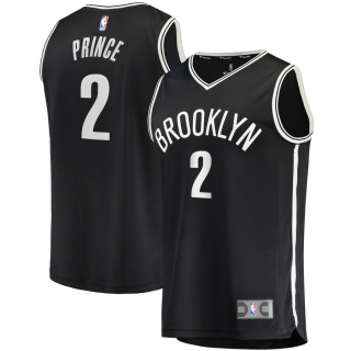Brooklyn Nets Taurean Prince Fanatics Branded Black Fast Break Replica Jersey - Icon Edition