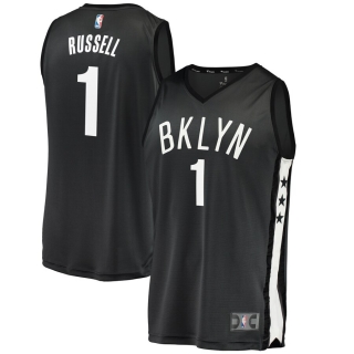 Brooklyn Nets D'Angelo Russell Fanatics Branded Fast Break Replica Jersey - Statement Edition