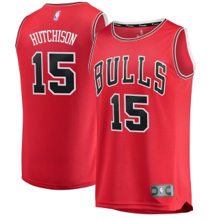 Chicago Bulls Chandler Hutchison Fanatics Branded 2018 NBA Draft First Round Pick  - Icon Edition
