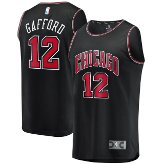 Men's Chicago Bulls Daniel Gafford Fanatics Branded Fast Break Replica Jersey - Statement Edition