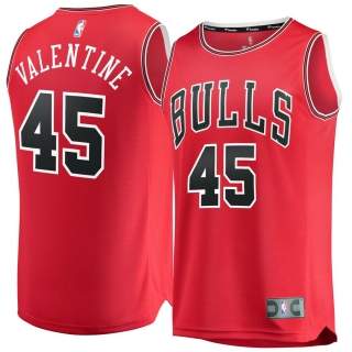 Chicago Bulls Denzel Valentine Fanatics Branded Fast Break Replica Jersey - Icon Edition