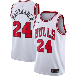 Men's Chicago Bulls Lauri Markkanen Nike 2019-20 Swingman Jersey - Association Edition