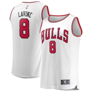 Chicago Bulls Zach LaVine Fanatics Branded Fast Break Replica Jersey - Association Edition