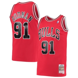 Chicago Bulls Dennis Rodman Mitchell & Ness Hardwood Classics 1997-98 Swingman Jersey