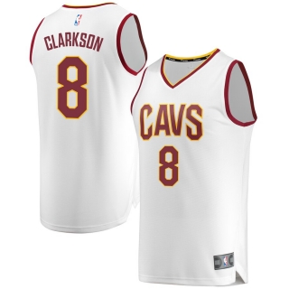 Men's Cleveland Cavaliers Jordan Clarkson Fanatics Branded White - Association Edition