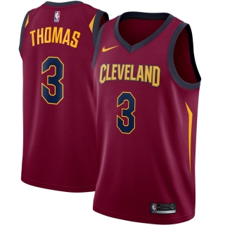Men's Cleveland Cavaliers Isaiah Thomas Nike Wine Swingman Jersey - Icon Edition