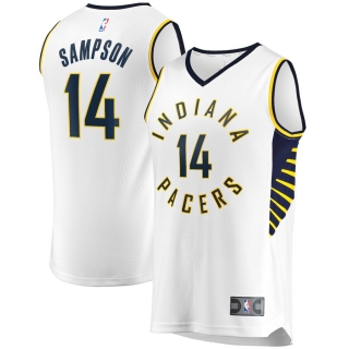 Men's Indiana Pacers JaKarr Sampson Fast Break Player Replica Jersey - Association Edition