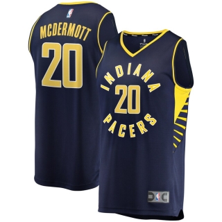 Men's Indiana Pacers Doug McDermott Navy Fast Break Replica Jersey - Icon Edition