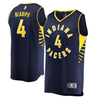 Men's Indiana Pacers Victor Oladipo Navy Fast Break Replica Jersey - Icon Edition