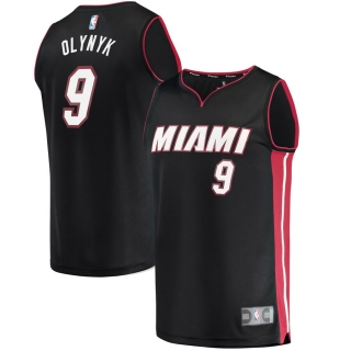 Men's Miami Heat Kelly Olynyk Fanatics Branded Fast Break Replica Jersey - Icon Edition