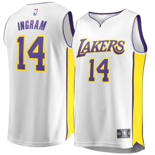 Men's Los Angeles Lakers Brandon Ingram Fast Break Replica Jersey - Association Edition