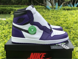 Authentic Air Jordan 1 “Court Purple”