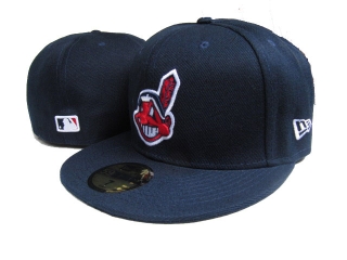 MLB Cleveland Indians Fitted Hat LX- 024