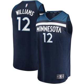 Men's Minnesota Timberwolves CJ Williams  Fast Break Replica Jersey - Icon Edition