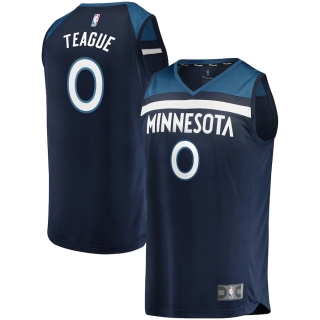 Men's Minnesota Timberwolves Jeff Teague  Jersey Green - Icon Edition