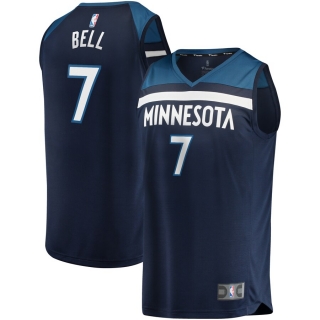 Men's Minnesota Timberwolves Jordan Bell Jersey - Icon Edition