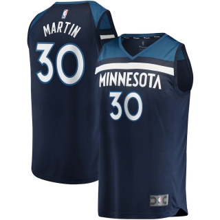 Men's Minnesota Timberwolves Kelan Martin  Jersey - Icon Edition