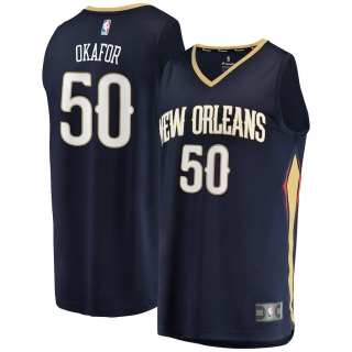 Men's New Orleans Pelicans Emeka Okafor Jersey - Icon Edition