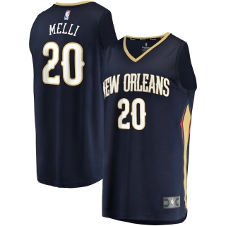 Men's New Orleans Pelicans Nicolo Melli  Jersey - Icon Edition