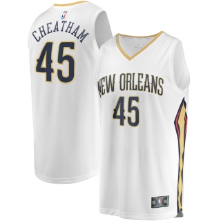 Men's New Orleans Pelicans Zylan Cheatham Jersey - Association Edition