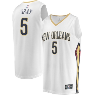 Men's New Orleans Pelicans Josh Gray  Jersey - Association Edition