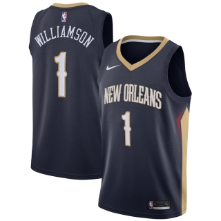 Men's New Orleans Pelicans Zion Williamson  2019 Draft First Round Pick Swingman Jersey - Icon Edition