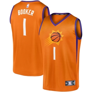 Men's Phoenix Suns Devin Booker Fast Break Team Replica Jersey - Statement Edition