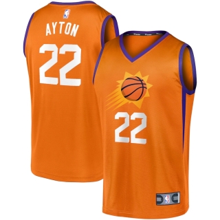 Men's Phoenix Suns DeAndre Ayton Fast Break Team Replica Jersey - Statement Edition
