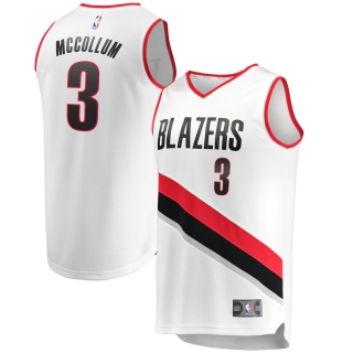 Men's Portland Trail Blazers CJ McCollum Fast Break Jersey - Association Edition