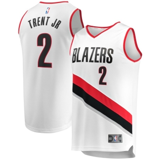 Men's Portland Trail Blazers Gary Trent Jr Fast Break Player Jersey - Association Edition