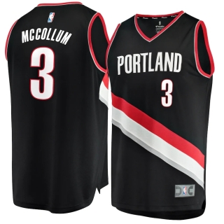 Men's Portland Trail Blazers CJ McCollum  Fast Break Replica Jersey - Icon Edition