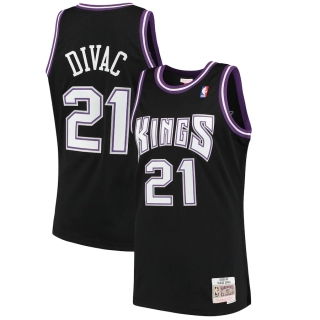 Men's Sacramento Kings Vlade Divac Mitchell & Ness Black 2000-01 Jersey