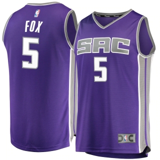 Men's Sacramento Kings De'Aaron Fox Fast Break Replica Jersey - Icon Edition