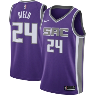 Men's Sacramento Kings Buddy Hield Nike Purple Swingman Jersey - Icon Edition
