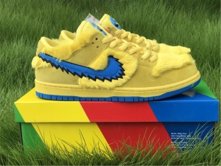 Authentic Grateful Dead x Nike Dunk SB “Opti Yellow” Women Shoes