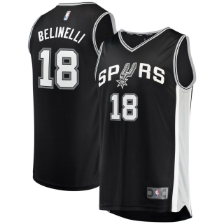 Men's San Antonio Spurs Marco Belinelli Replica Jersey - Icon Edition