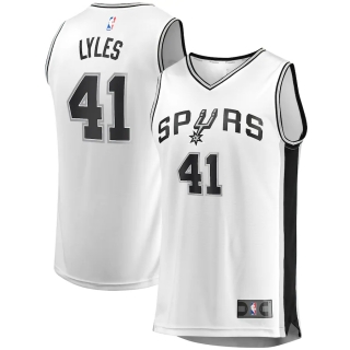 Men's San Antonio Spurs Trey Lyles Replica Player Jersey - Association Edition
