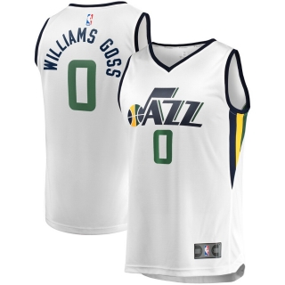 Men's Utah Jazz Nigel Williams-Goss Fanatics Branded Fast Break Player Jersey - Association Edition