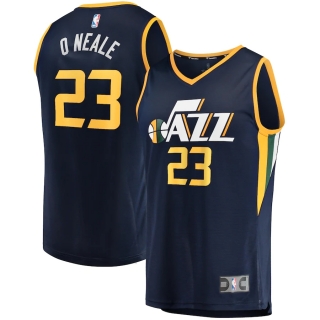 Men's Utah Jazz Royce O'Neale Fanatics Branded Navy Fast Break Player Jersey - Icon Edition