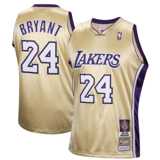 Men's Los Angeles Lakers Kobe Bryant Mitchell & Ness Hall of Fame Class of 2020 #24 Authentic Hardwood Classics Jersey