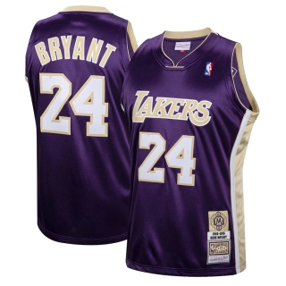 Men's Los Angeles Lakers Kobe Bryant Mitchell & Ness Purple Hall of Fame Class of 2020 #24 Authentic Hardwood Classics Jersey