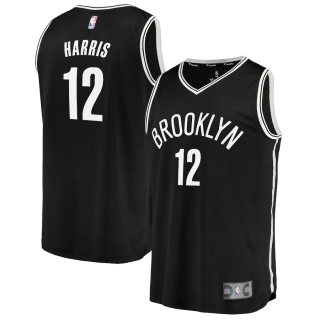 Men's Brooklyn Nets Joe Harris Fanatics Branded Black Fast Break Replica Player Jersey - Icon Edition