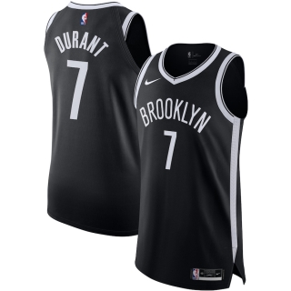 Men's Brooklyn Nets Kevin Durant Nike Black 2020-21 Authentic Jersey - Icon Edition