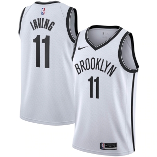 Men's Brooklyn Nets Kyrie Irving Nike White 2019-20 Swingman Jersey - Association Edition