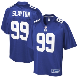 Men's New York Giants Chris Slayton NFL Pro Line Royal Team Player Jersey