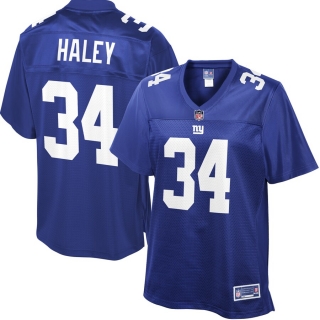 Men's New York Giants Grant Haley NFL Pro Line Royal Player Jersey