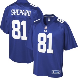 Men's New York Giants Russell Shepard NFL Pro Line Royal Player Jersey
