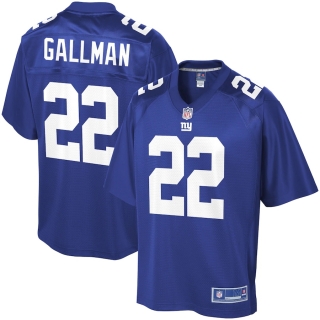 Men's New York Giants Wayne Gallman NFL Pro Line Royal Team Color Player Jersey
